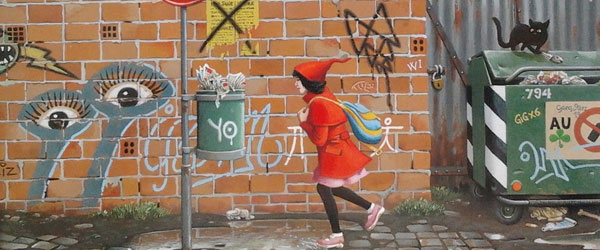 A menina de vermelho A menina de vermelho