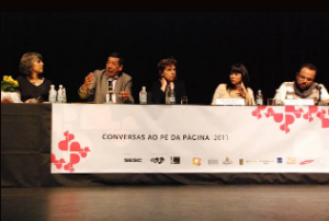Patrícia Lacerda, Evélio Cabrero Parra, Yolanda Reyes, Ariane Mieco Sugayama e José Roberto da Silva