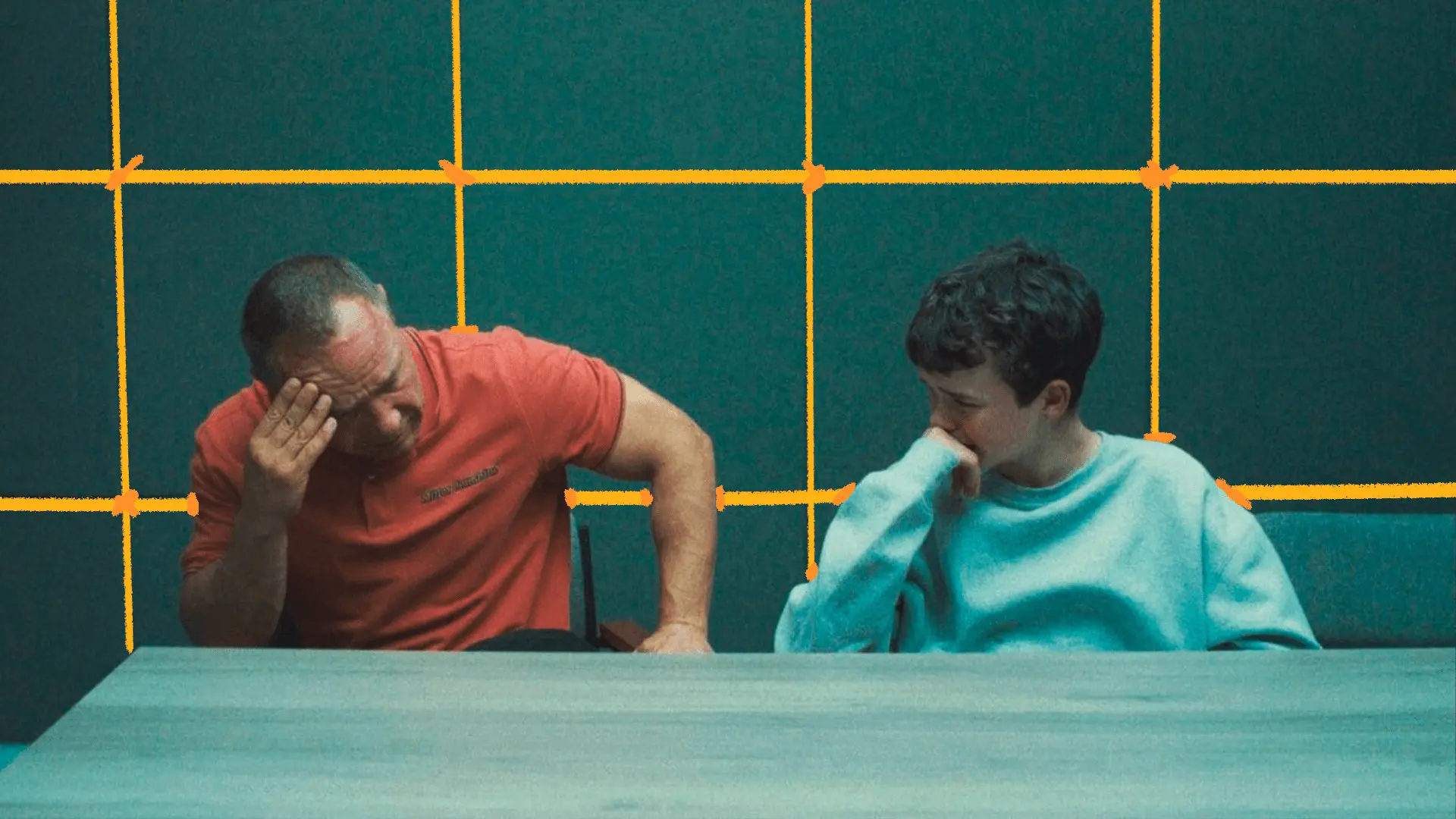 Cena mostra pai e filho em série 'Adolescência', da Netflix